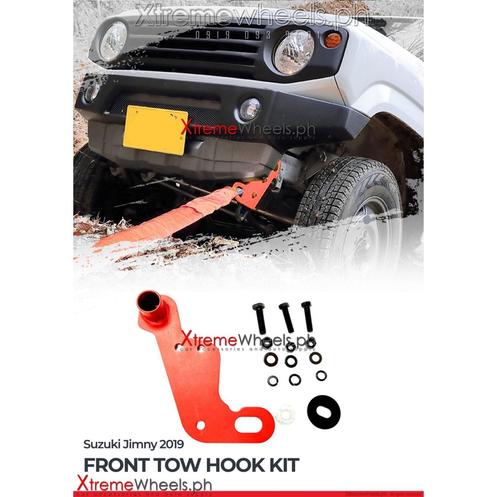 SUZUKI JIMNY 20192023 front tow hook ( Jimny accessories ) Shopee