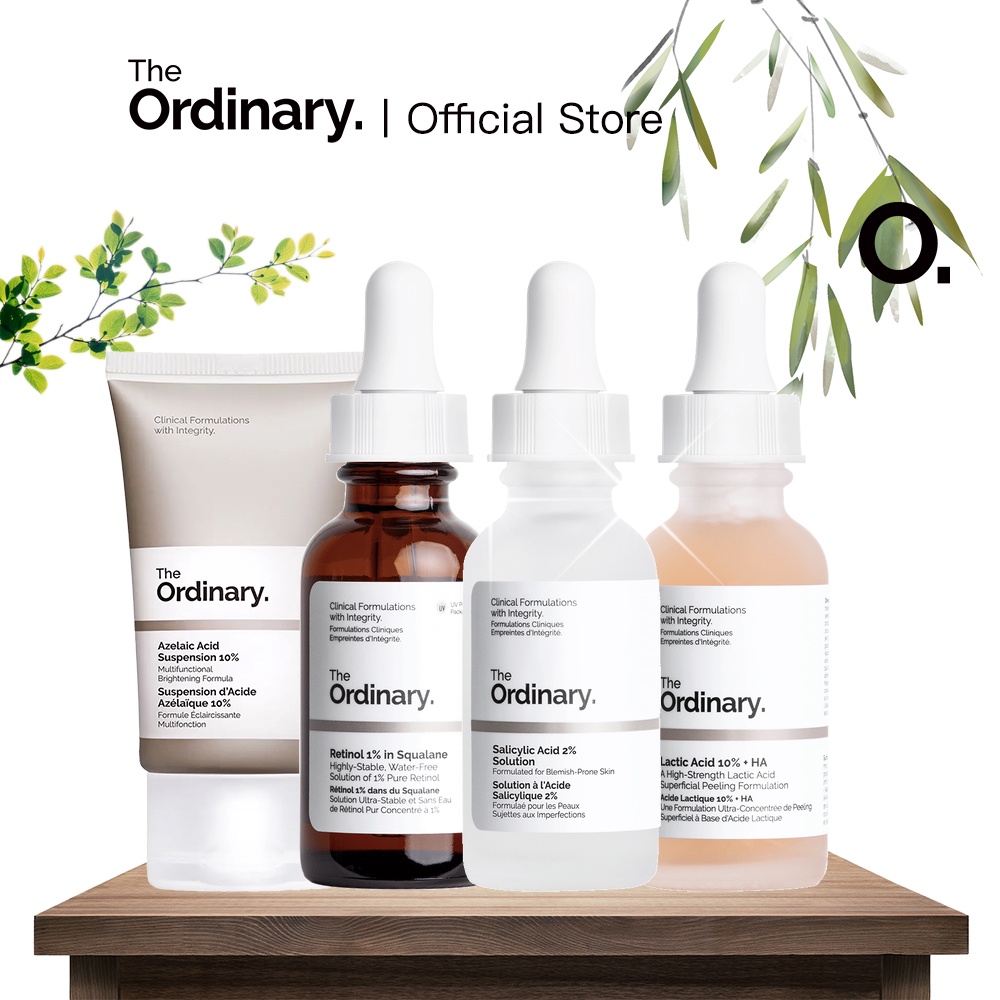 The Ordinary Salicylic Acid Retinol Serum Scar Remover Acne Face Cream
