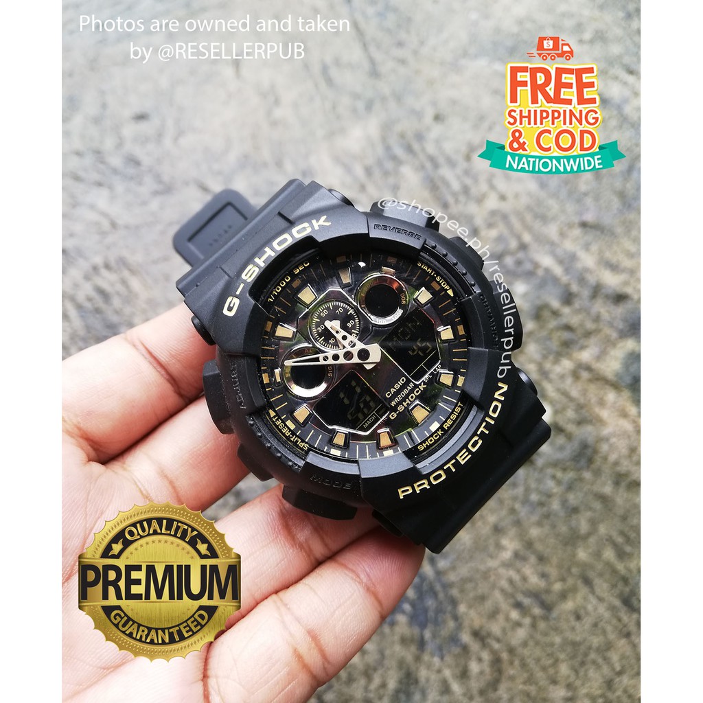 g shock ga 100 waterproof