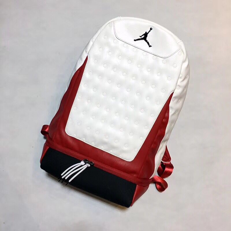 jordan backpack red and white