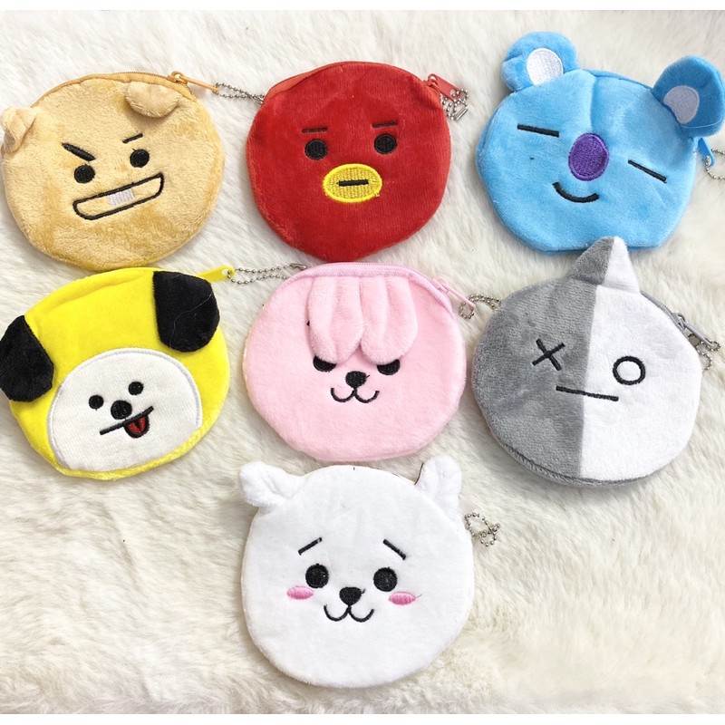 bts coin purse