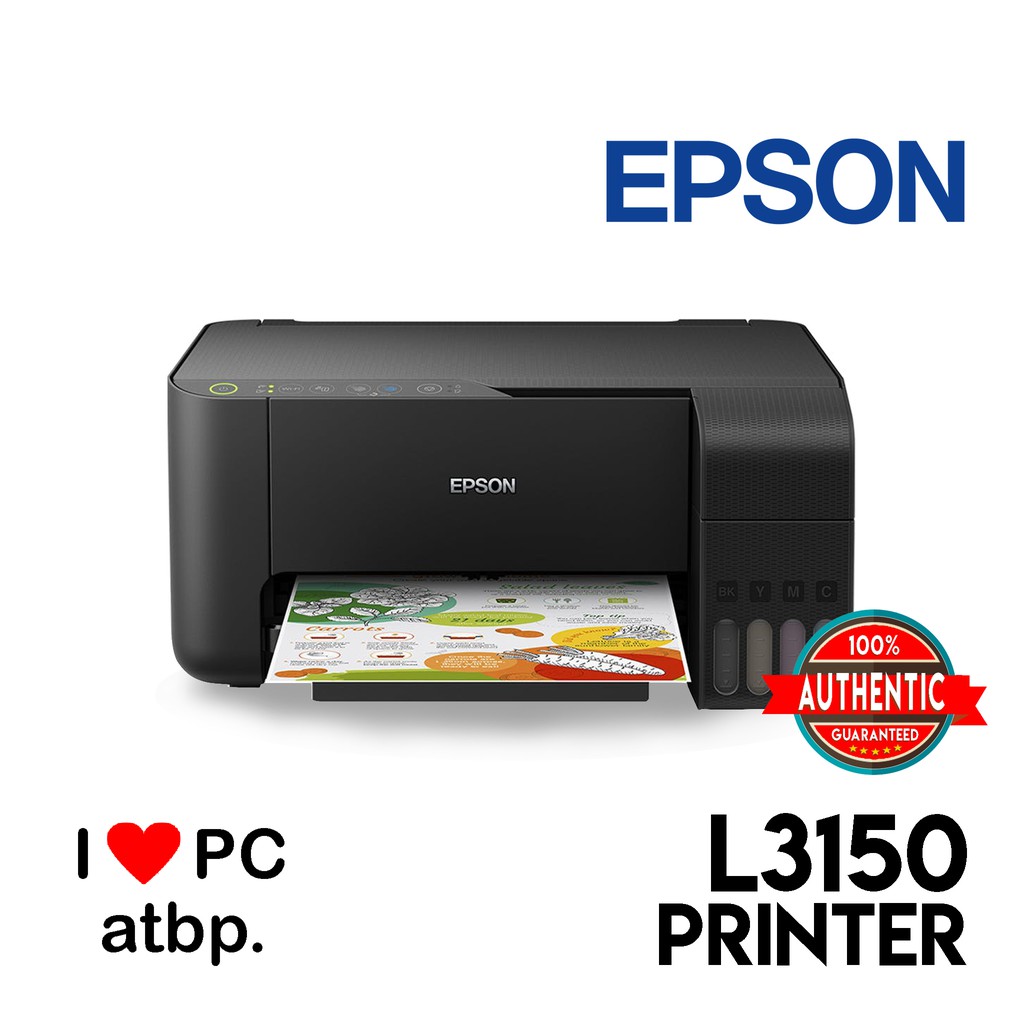 Epson L3150 Printer (Wifi-Print-Scan-Copy,Ink Tank,003 Ink ...