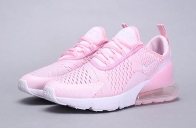 nike shoes pink and white