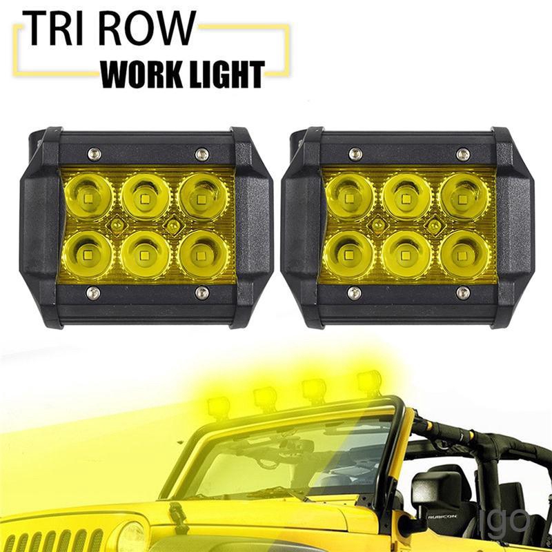 yellow work light