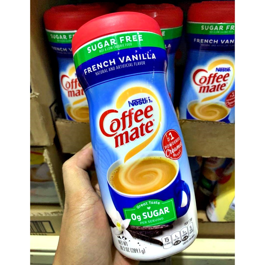 Coffee mate Sugar Free in French Vanilla | coffeemate creamer | 289.1g