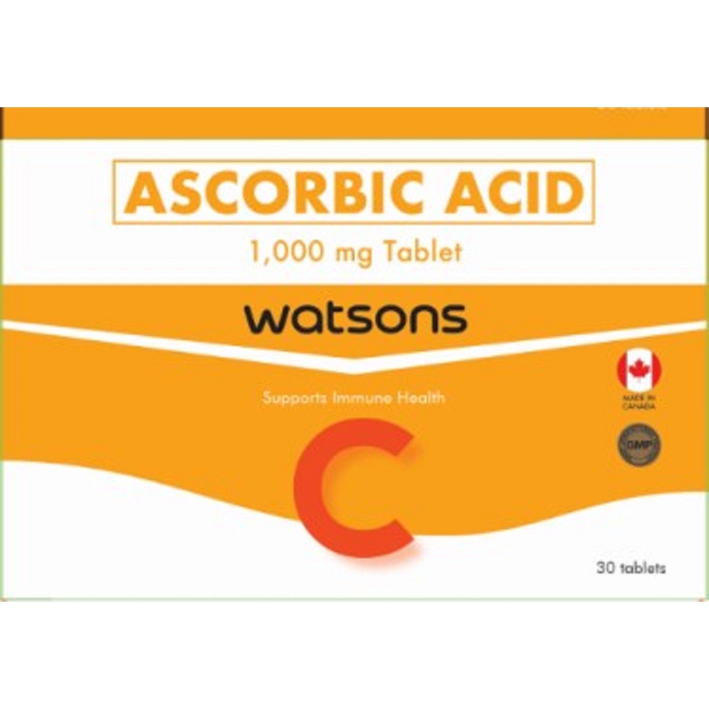 WATSONS Ascorbic Acid 1000mg 1 Tablet Shopee Philippines