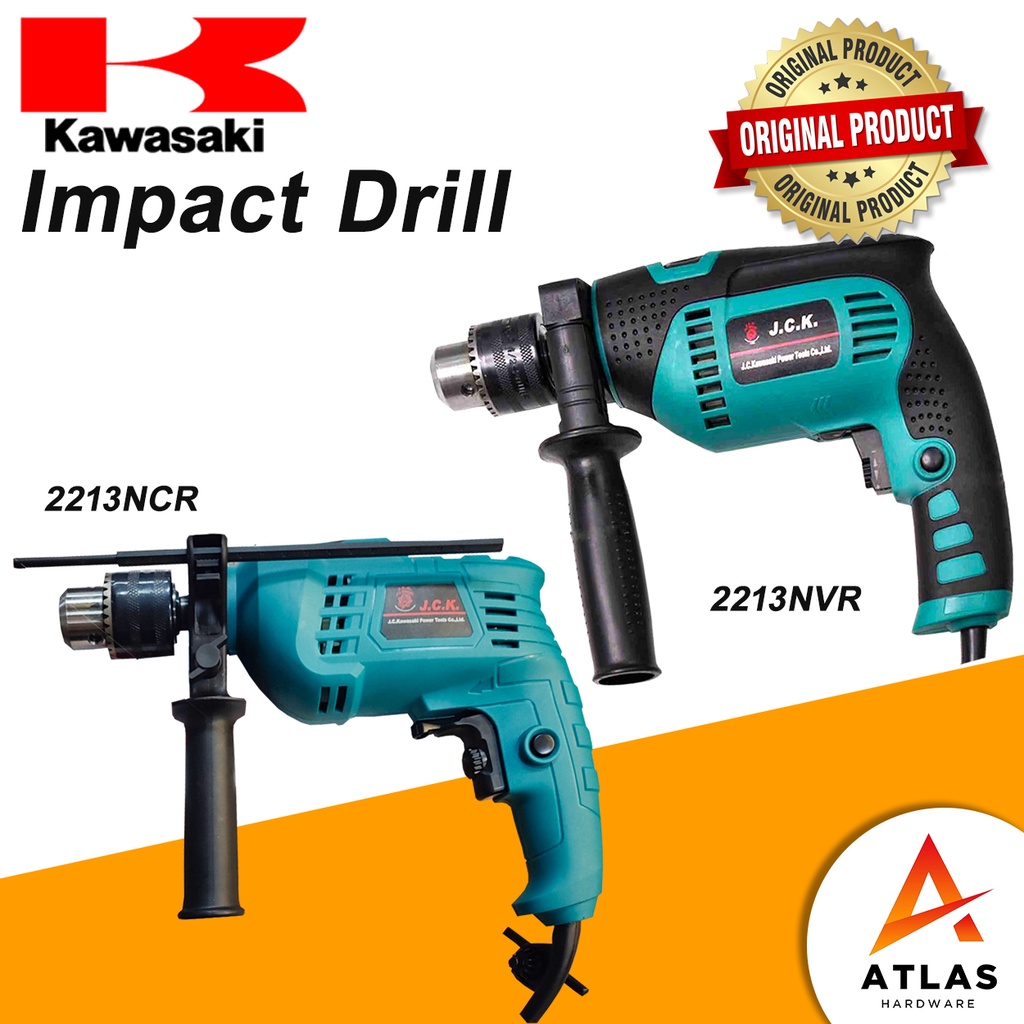 Kawasaki Impact Drill 2213NVR/2213NCR 1/2" WHOLESALE! Shopee Philippines