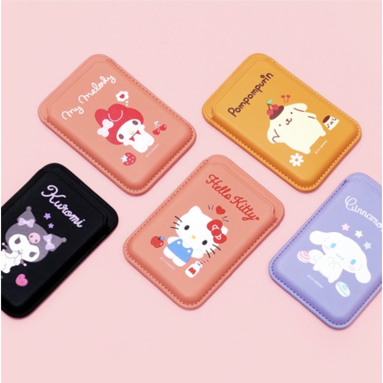 Sanrio / Magsafe Phone Card case Hello Kitty, Kuromi, My Melody