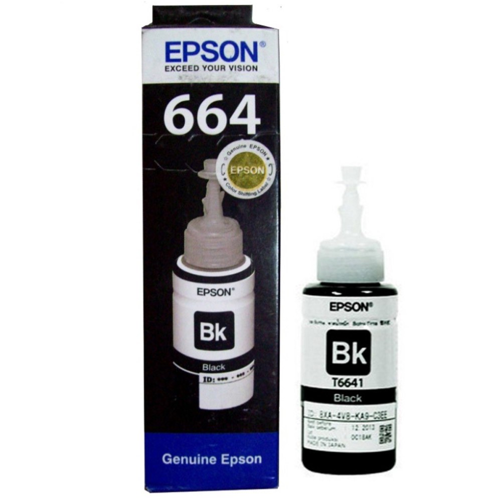 Epson 664 Original Genuine Ink In Black Shopee Philippines 9685