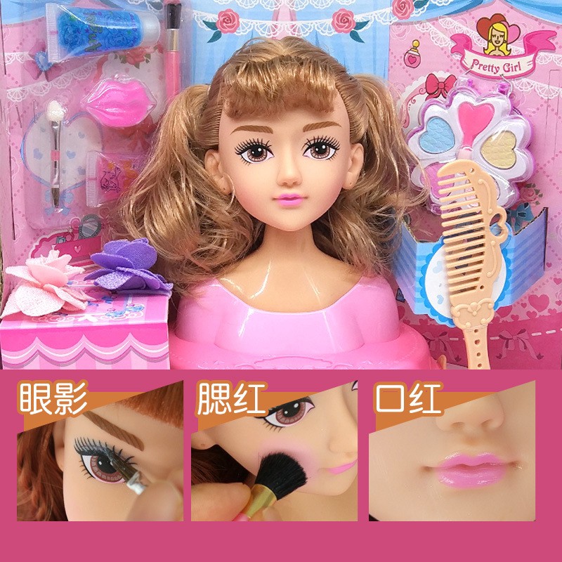 barbie doll makeup and hairstyle