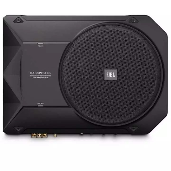 JBL BassPro SL 8" compact powered underseat Subwoofer (Black) Shopee