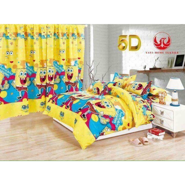 Spongebob Bedsheet Set Shopee Philippines