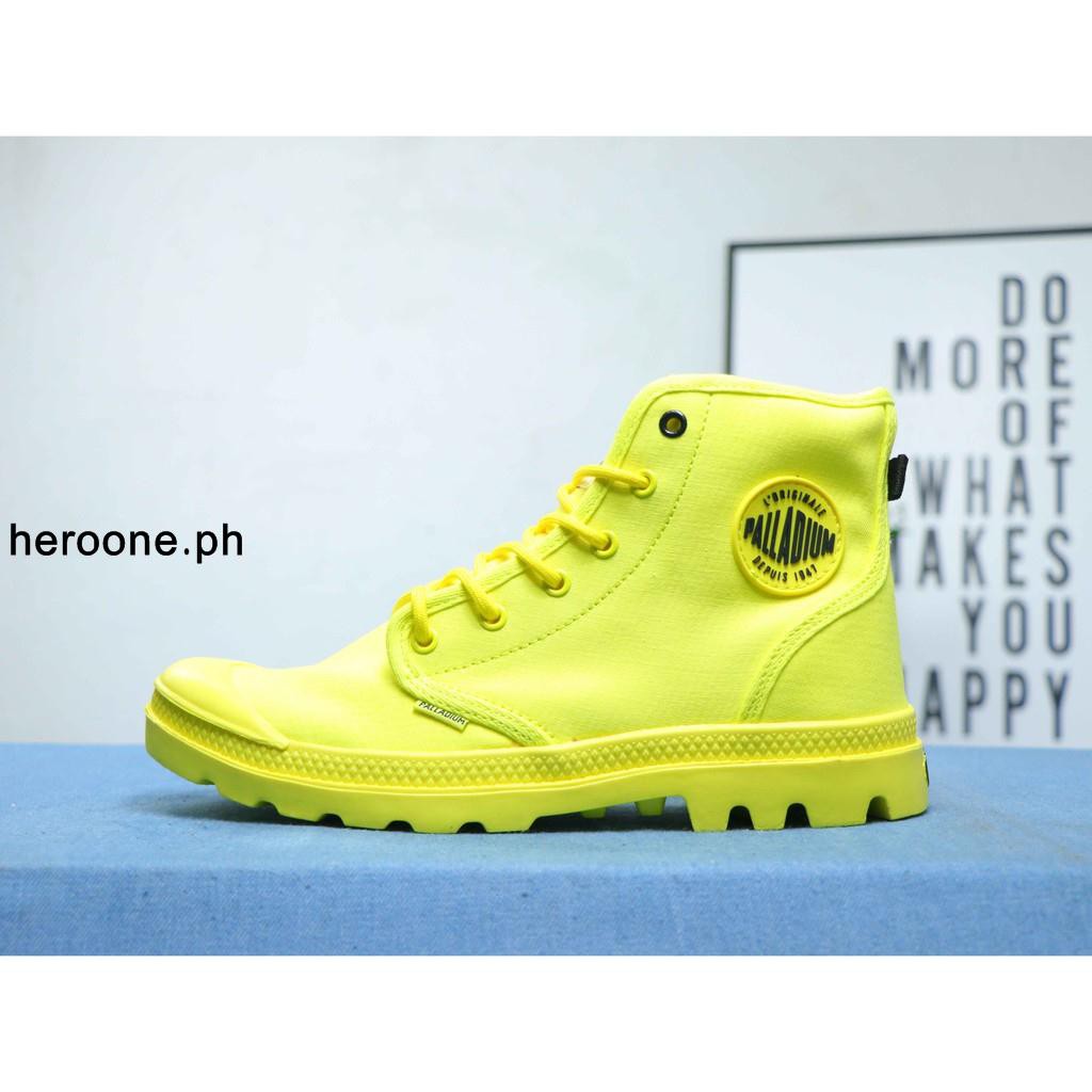 palladium yellow boots