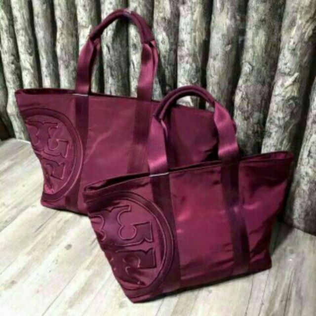 Tory Burch Nylon Tote | Shopee Philippines