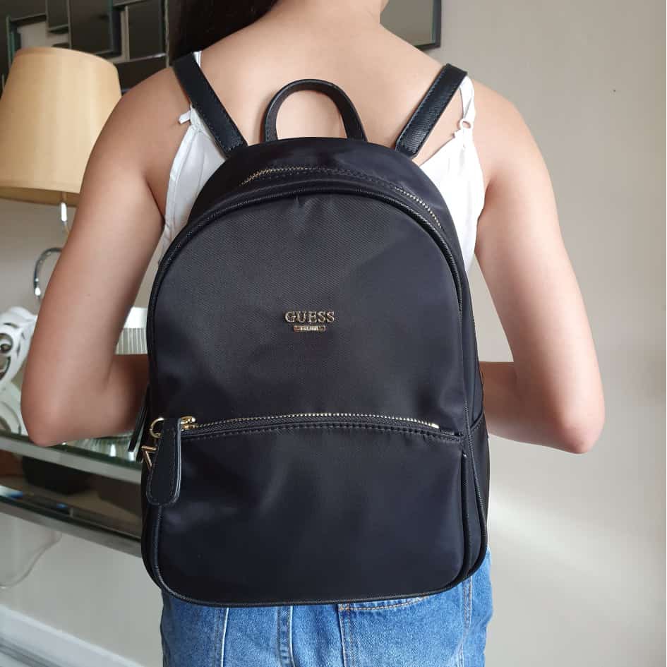 guess nylon backpack