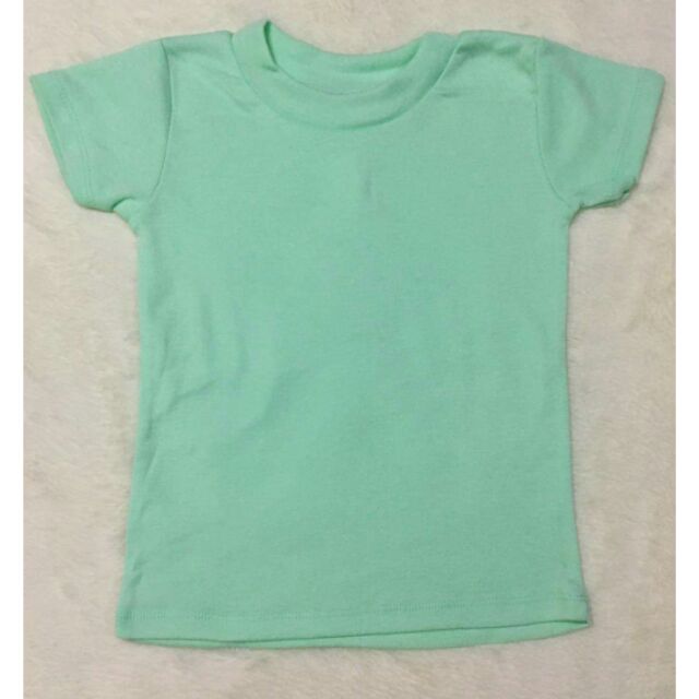 plain t shirt mint green