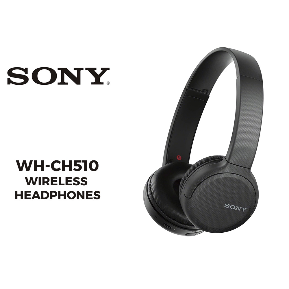 Sony WHCH510 / WHCH510 / WH CH510 Casual Wireless Headphones Shopee