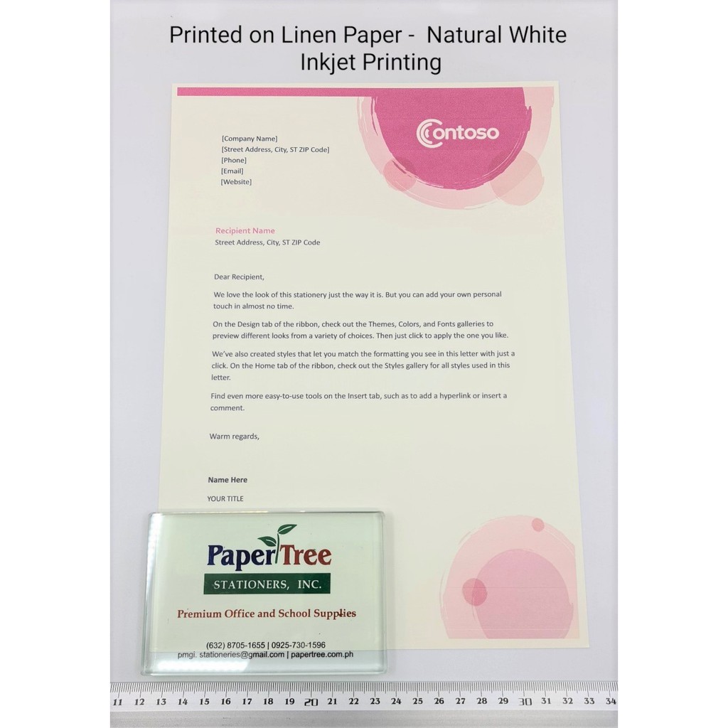 Linen Paper 180 gsm Specialty Paper Shopee Philippines
