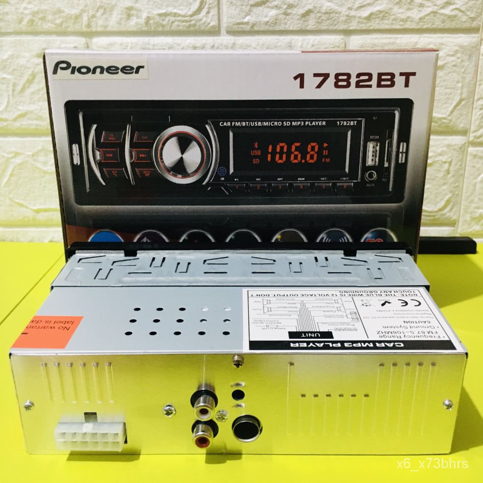 Pioneer Car Stereo BLUETOOTH/USB/AUX/RADIO Shopee Philippines