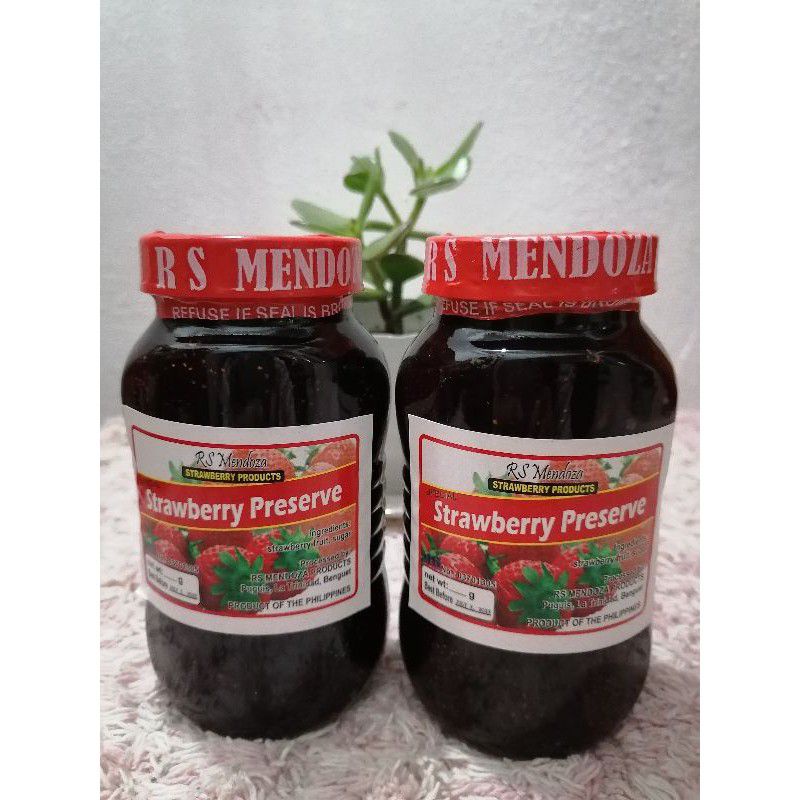 strawberry preserves (whole strawberry) Shopee Philippines