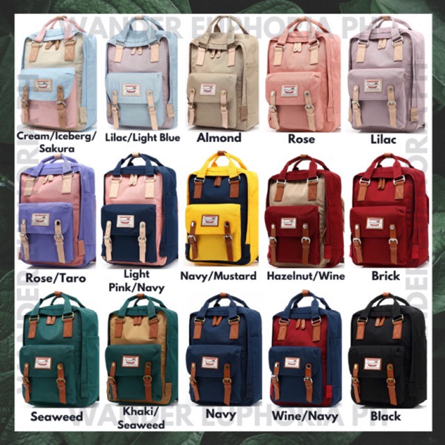 Doughnut Macaroon Backpack Classic Shopee Philippines