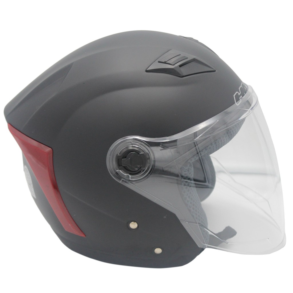 HNJ Clear Visor Open Face Helmet A4001 Shopee Philippines