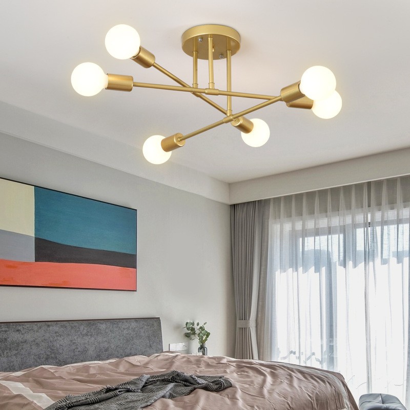 mid century sputnik light