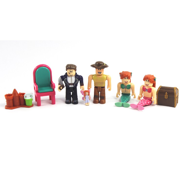 new roblox neverland lagoon game figuras juguetes toys roblox oyuncak fashion salon 7cm pvc game