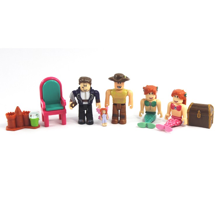 roblox neverland lagoon mermaid 7cm model dolls boys toys jugetes figurines collection figuras christmas gift for kids - new roblox neverland lagoon game figuras juguetes toys roblox oyuncak fashion salon 7cm pvc game