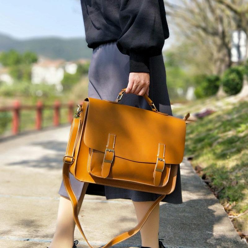 Tidog Retro briefcase bag casual fashion business bag