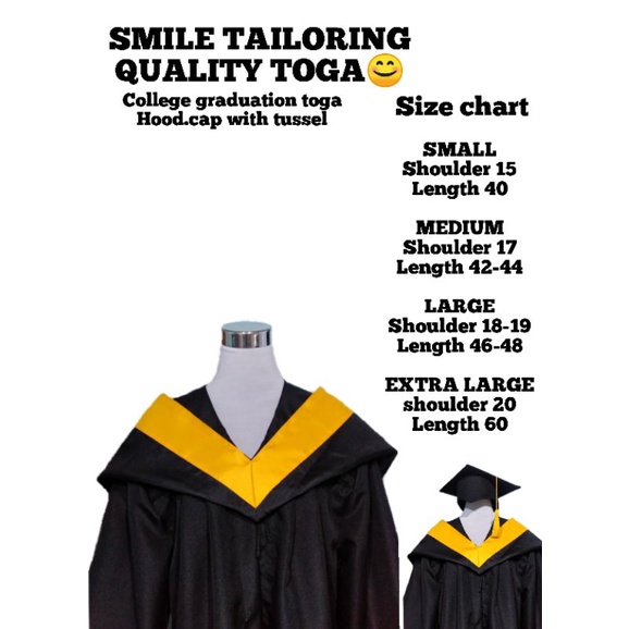 graduation toga hood