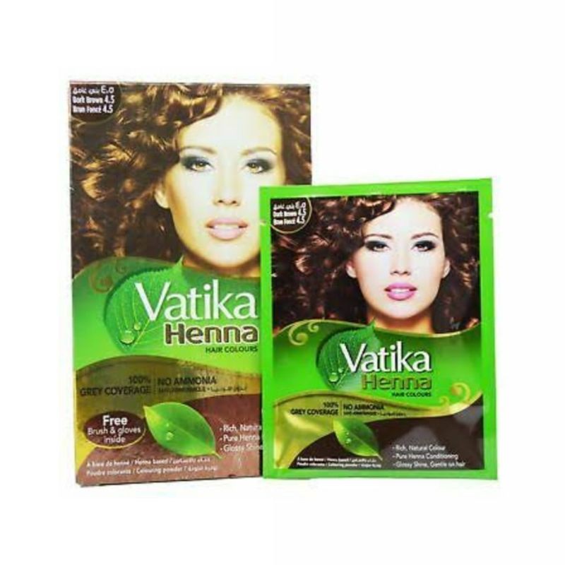 Vatika Henna Hair colours 10g | Shopee Philippines