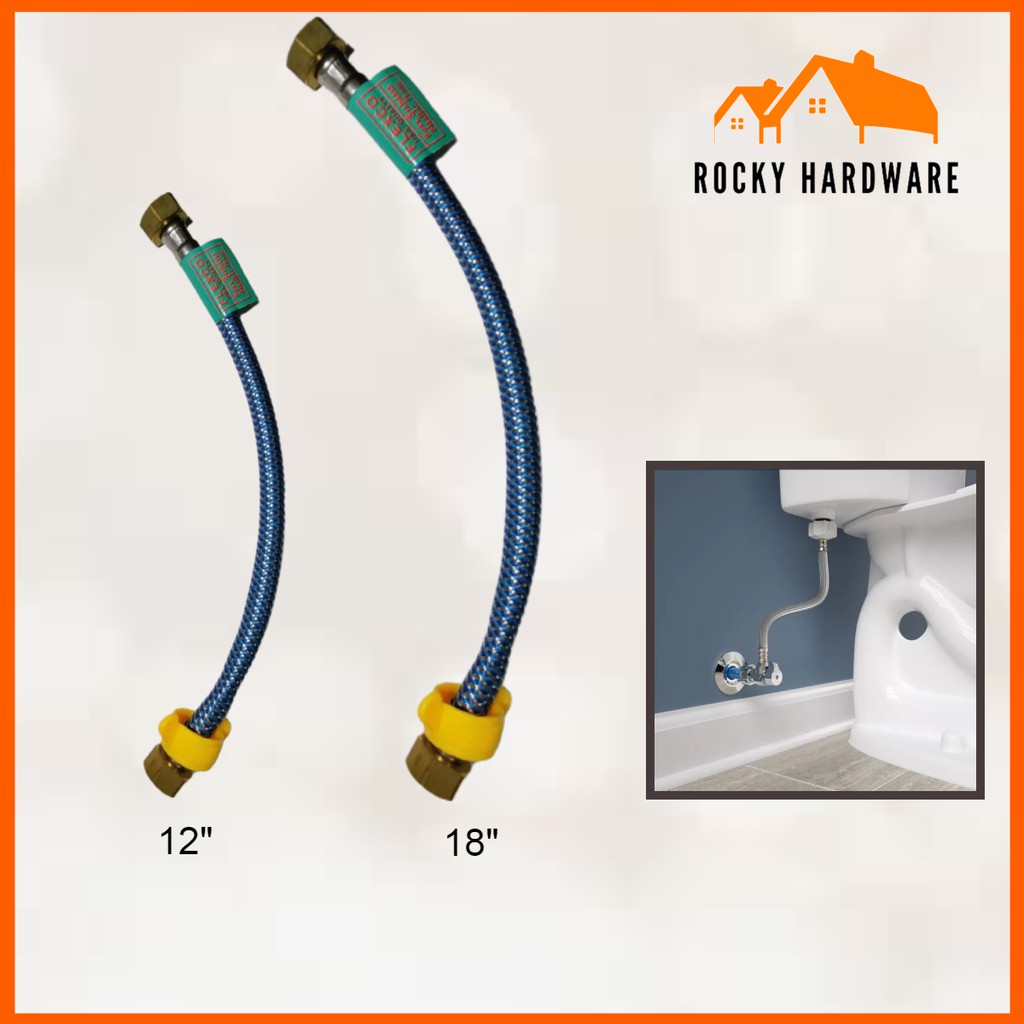 Stainless Steel Flexible Lavatory Hose Toilet and Lavatory Hose