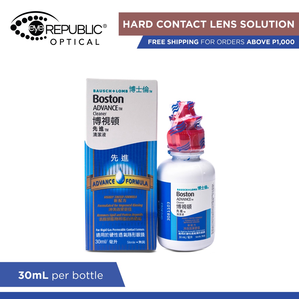 Boston Advance Lens Cleaner 30ml Lens Solutions for Hard Contact Lens