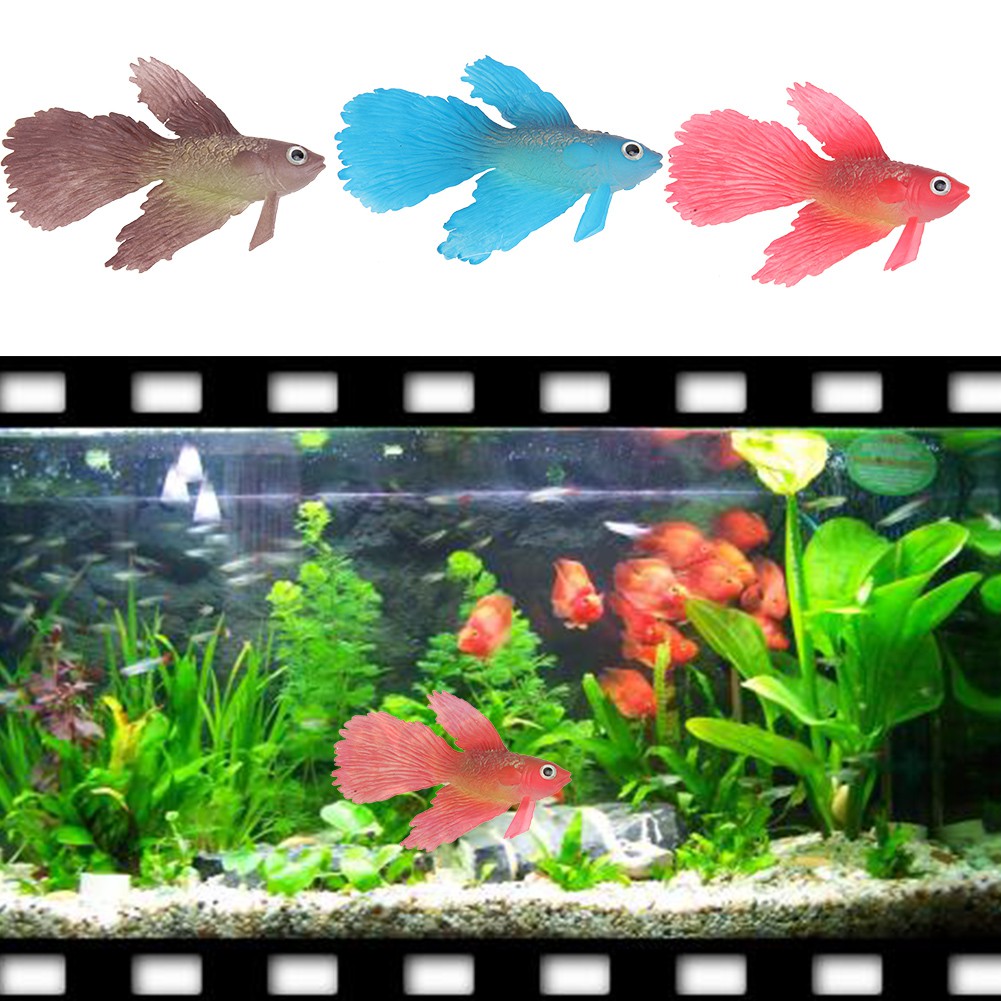 Floating Artificial Fish Vivid Plastic Fake Fish Landscape