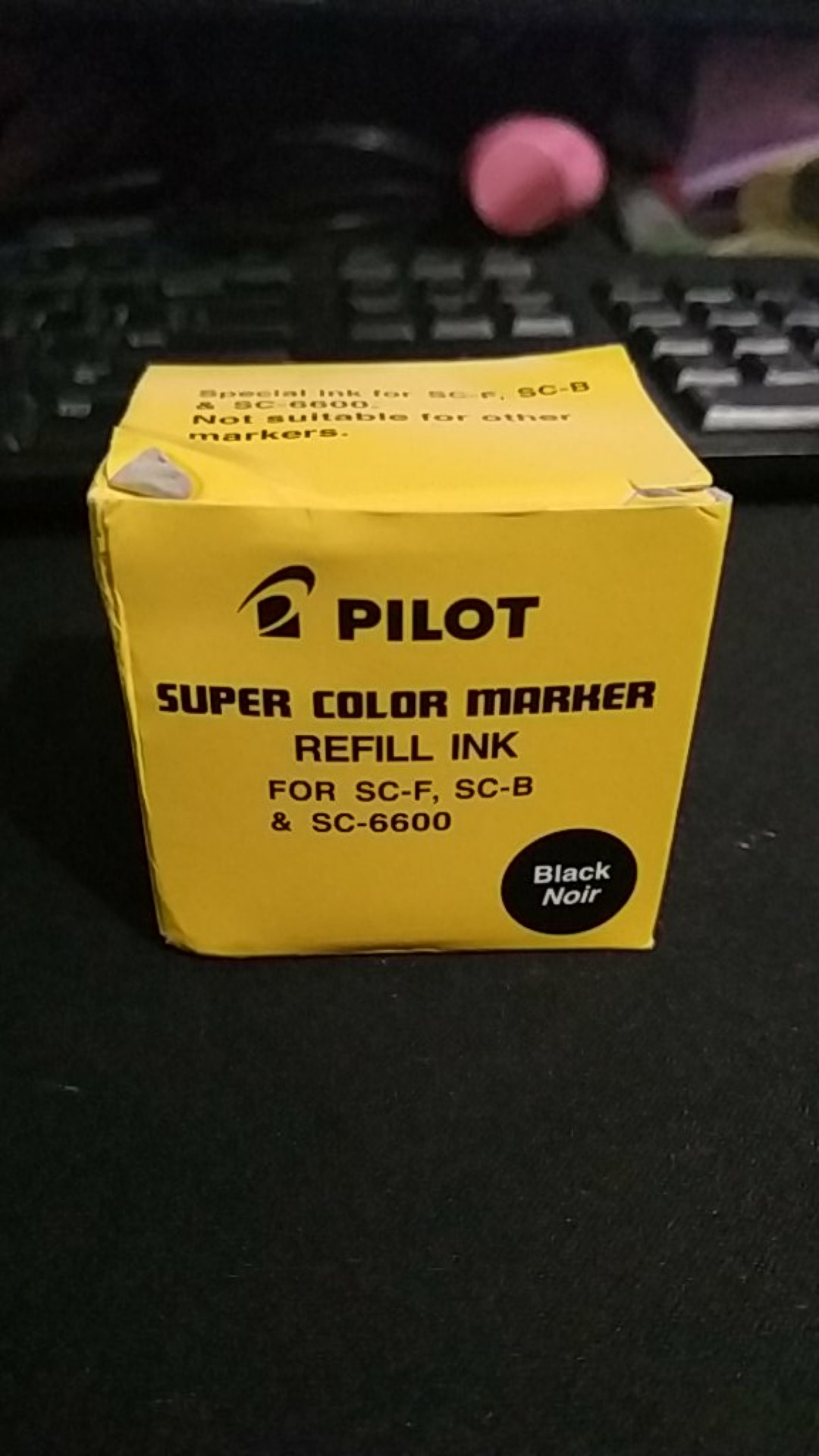 Pilot Super Color Marker Refill Ink Black 30ml Shopee Philippines