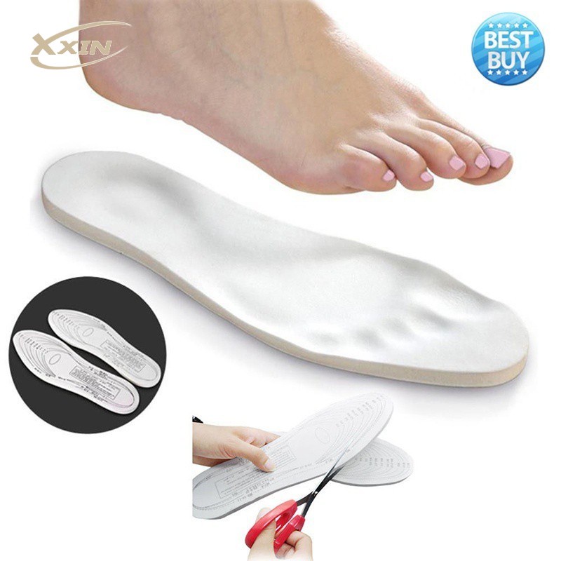 Unisex men women Memory Foam Shoe Insoles Foot Care shoe pad | Shopee  Philippines
