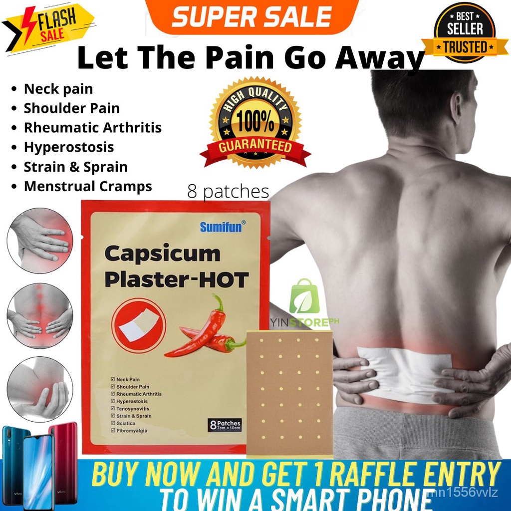 JAK G Reliever patch fight patch muscle pain pain body pain capsicum