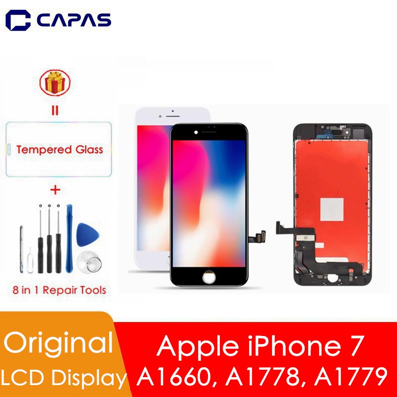 Original For Apple Iphone 7 A1660 A1778 A1779 Lcd Display Digitizer Lcd Assembly Touch Screen Replacement Repair Parts 4 7 Inch Shopee Philippines