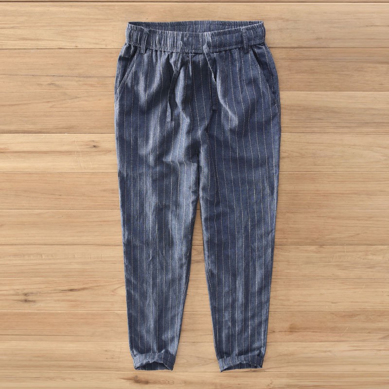 male striped pants