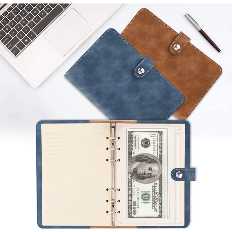 BINDER ONLY A6 Leather Binder Notebook Shopee Philippines