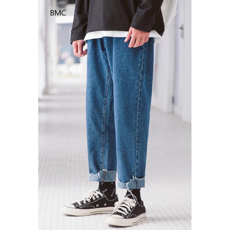 straight cut pants male