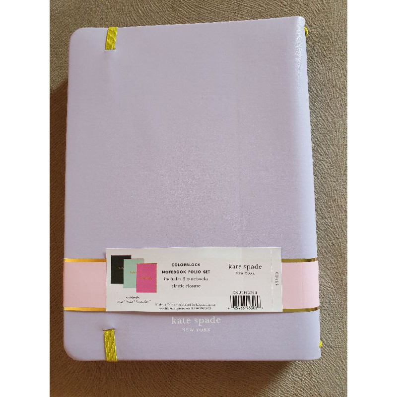 Kate Spade Original Notebook Folio Set Planner Organizer | Shopee  Philippines