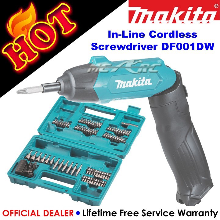 Makita InLine Cordless Screwdriver DF001DW Shopee Philippines