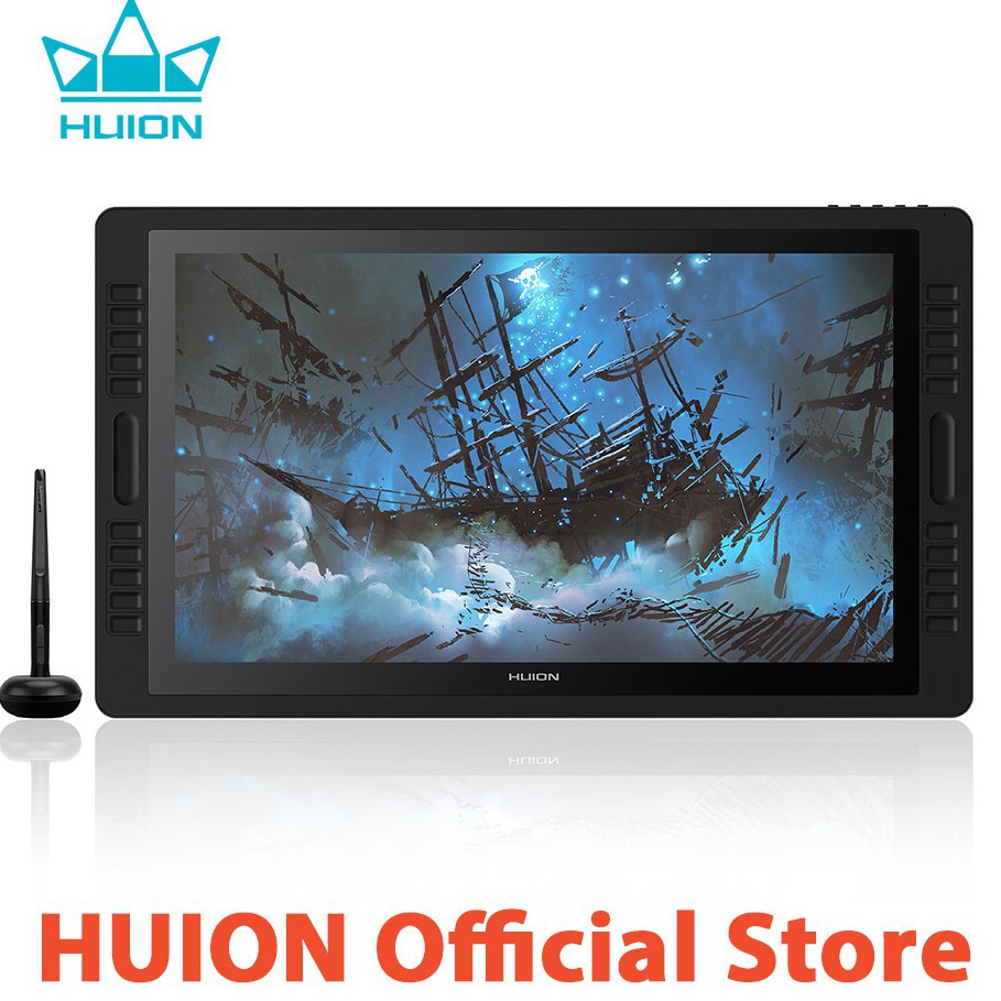 HUION Kamvas Pro 22 Drawing Tablet Pen Display with Batteryfree Pen