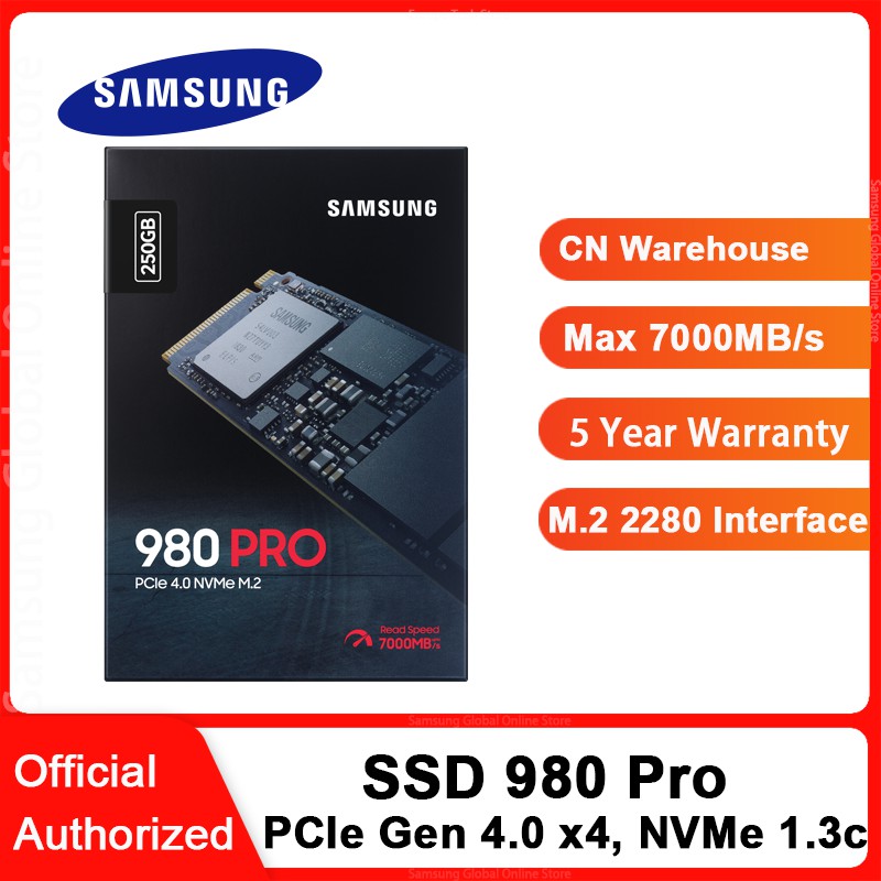 Samsung Ssd 980 Pro M 2 250gb 500gb 1tb 980 Pro M2 Internal Solid State Disk M2 2280 Pcie Gen 4 0 X Shopee Philippines