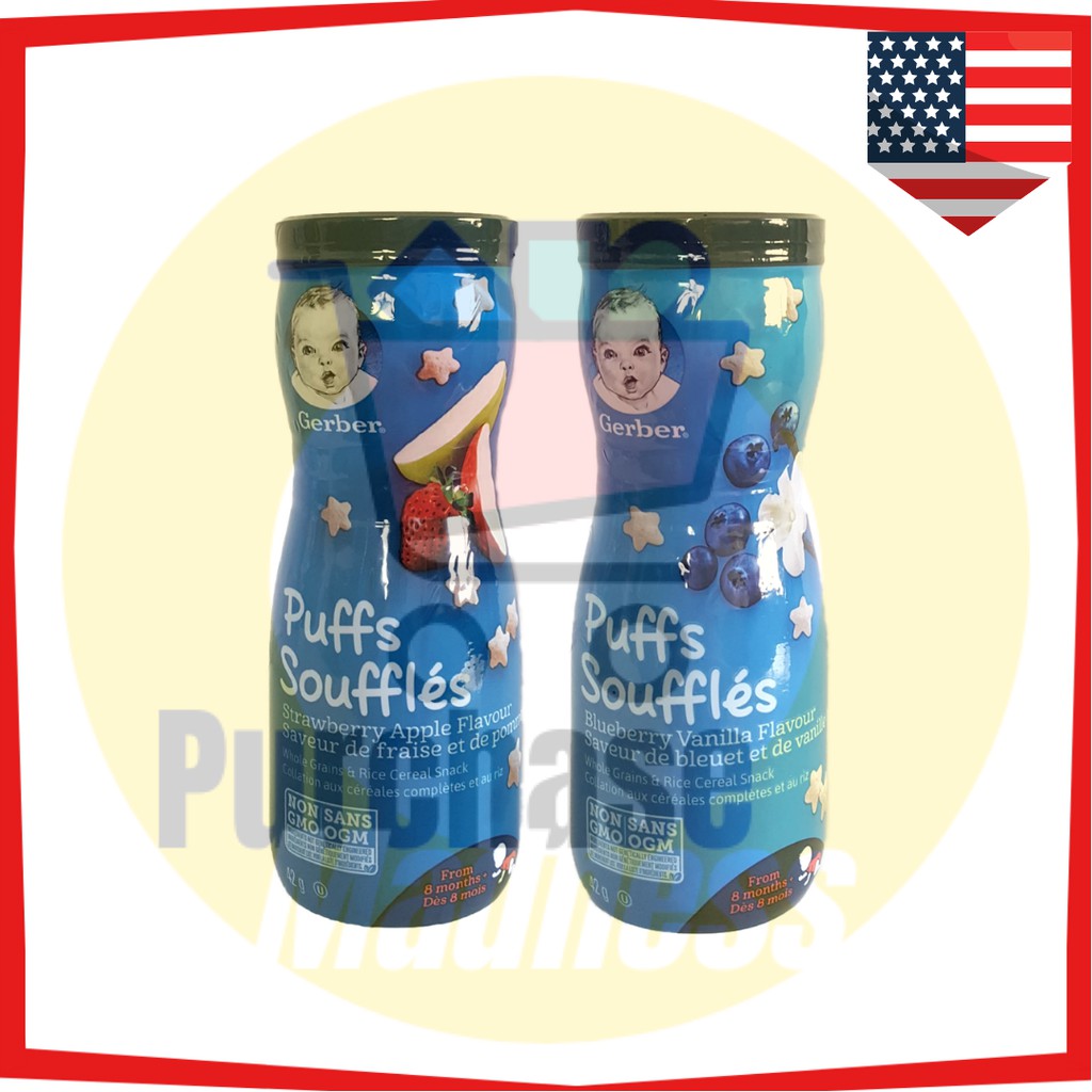 gerber puffs australia