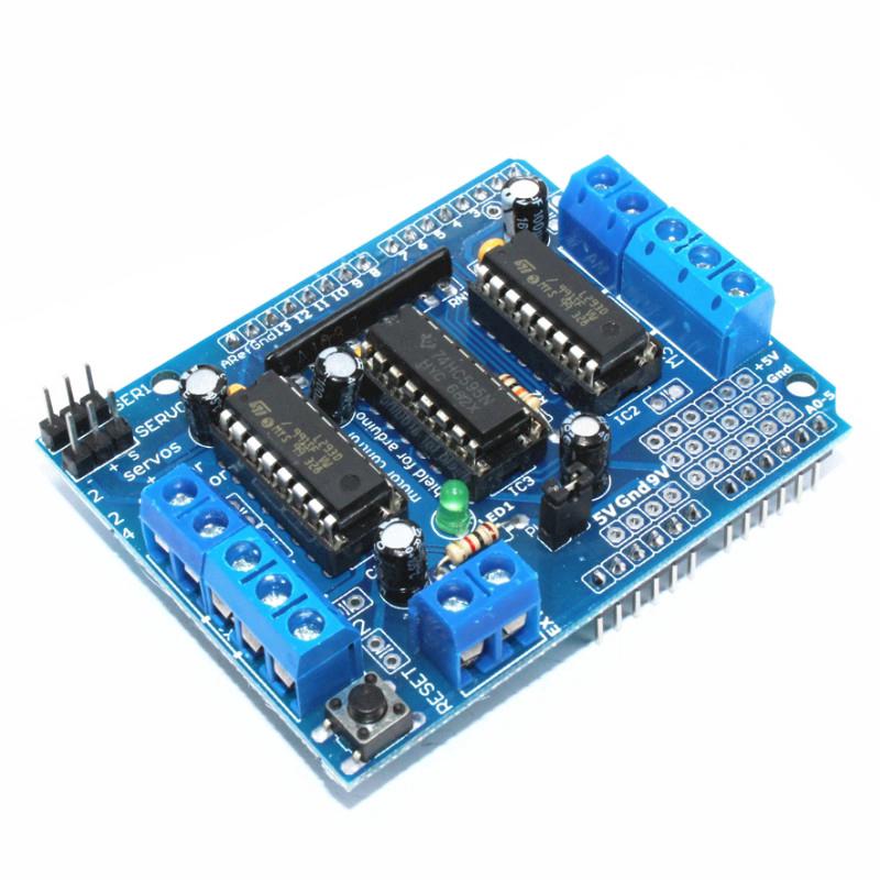 L293d Dc Motor Driver Shield For Arduino Uno And Mega 2560 Shopee