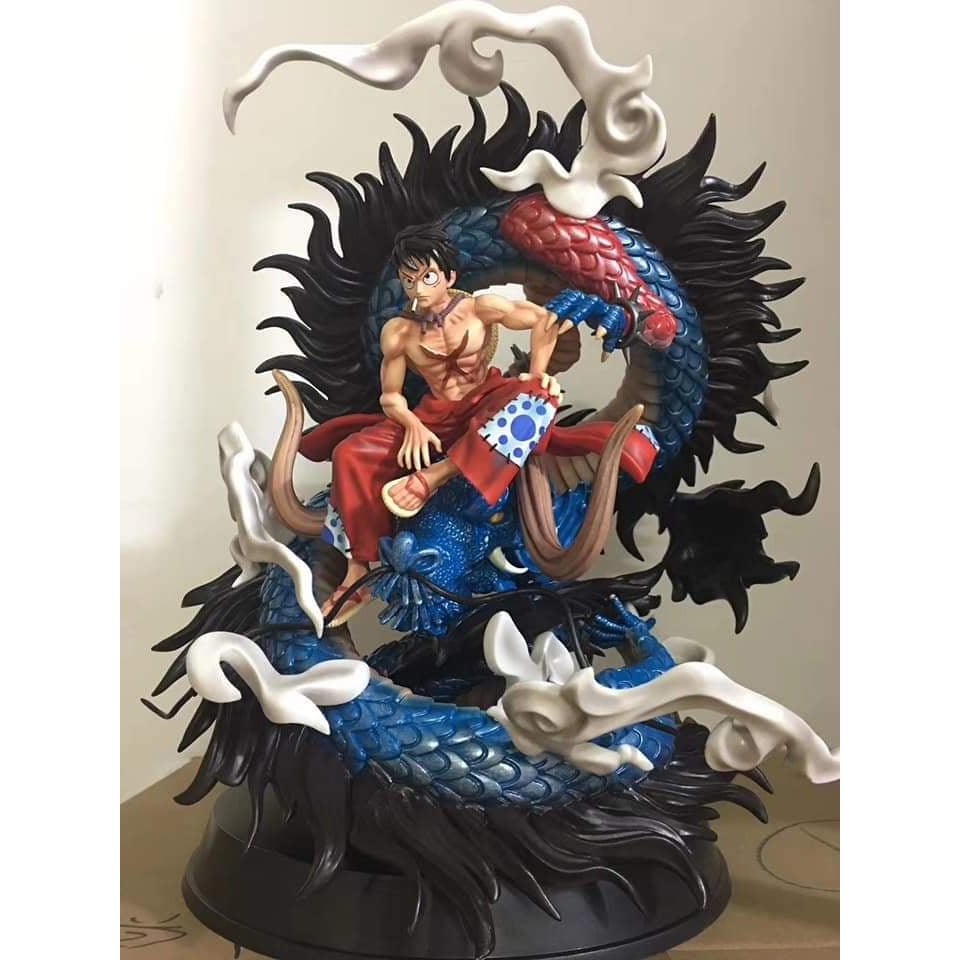 Pvc Recast Gk One Piece Monkey D Luffy Vs Kaido Dragon Form Statue Shopee Philippines