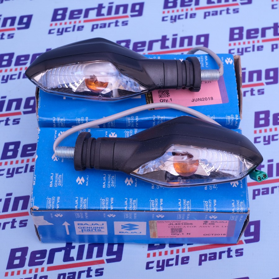 SIGNAL LIGHT ASSEMBLY WITH FLANGED NUT Rouser NS150 NS160 NS200 200NS ...